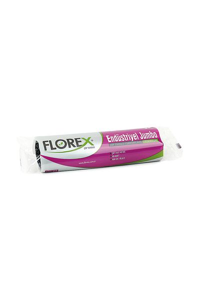 Florex Industrial Jumbo Garbage Bag 80X110 400 Gr (Florex) - 5 Pack