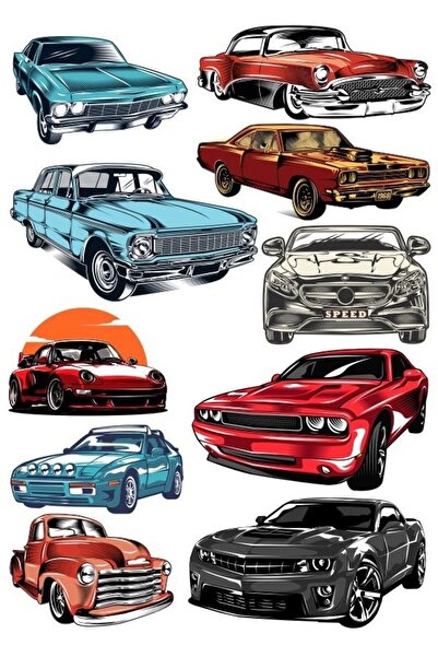 Reysa Tasarım مجموعة ملصقات السيارات - 5 11 قطعة للهاتف والكمبيوتر اللوحي وال...