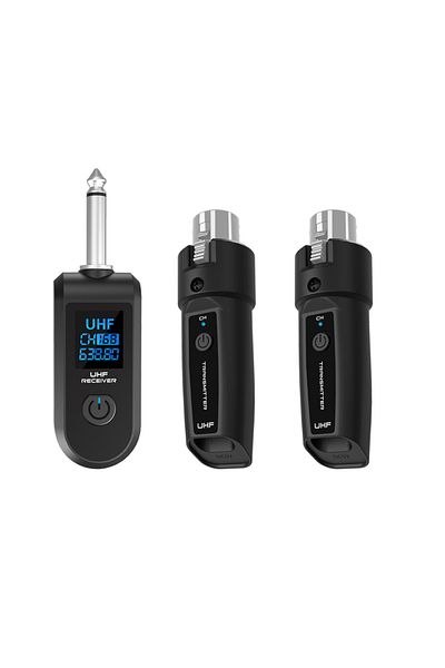 Choice Wtu03-b Uhf Wireless Microphone Converter Xlr Transmitter And Receiver Microphone Wireless System Fo