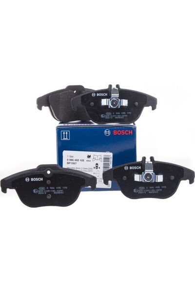 Bosch On Fren Balatası Fıslı Volkswagen Vw Golf Iv-v-jetta 05- Caddy 04- Polo...