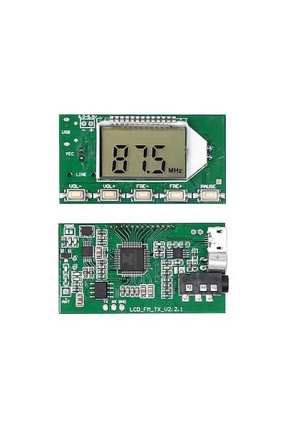 Choice 87mhz-108mhz Fm Transmitter Module Fm Stereo Digital Transmitter Wireless Microphone Microphone Boar