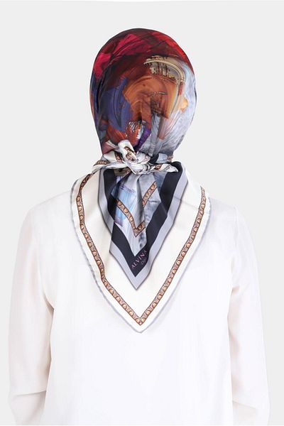Alvina EșARFĂ DIGITAL TWILL ALVINA 8097