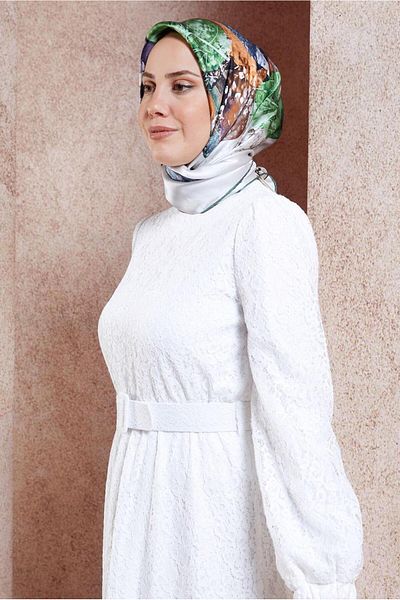 Alvina ALVİNA Μεταξωτό Φουλάρι 49940 - Άνετο και Μοντέρνο