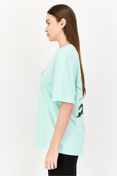 Puma X Select Women Sportswear Fit Short Sleeve Outdoor T-shirt, Turquoise