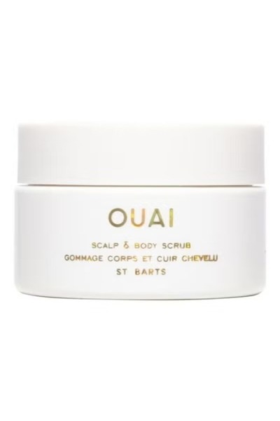 OUAI مقشر فروة الرأس والجسم من سانت بارتس - 96.4 غرام، حجم مناسب للسفر