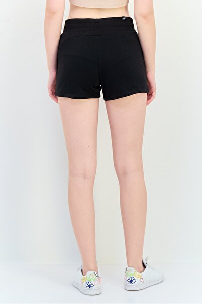 Puma Women Brand Logo Outdoor Shorts, Black