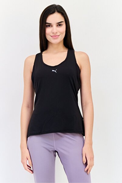 Puma Women Sportswear Fit Sleeveless Training Tank Top, Black