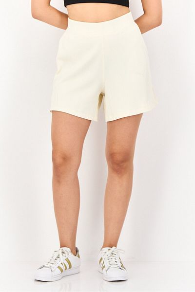 Puma Women Relaxed Fit Running Short, Cream