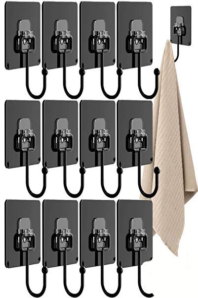 Tor Store 10'lu Set Kendinden Güçlü Yapışkanlı Mutfak Banyo Dolap Fayans Duva...