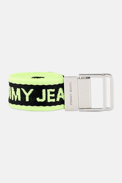 Tommy Jeans Women Brand Logo Buckle Belt, Multicolor