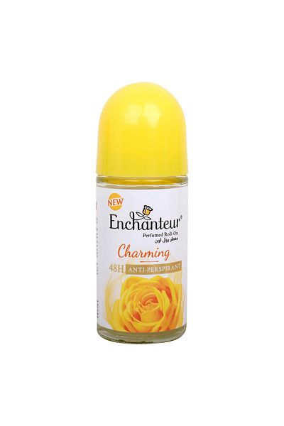 ENCHANTEUR Charming Perfumed Deo Roll On 50ml – Long-Lasting Floral Fragrance