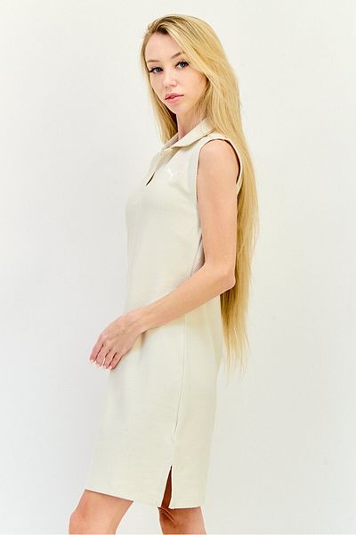 Puma Women Sportswear Fit Sleeveless Outdoor Dress, Off White