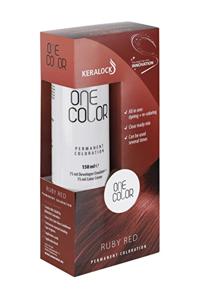 Not Applicable صبغة شعر دائمة من كيرالوك - أحمر ياقوتي 150 مل