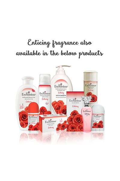 ENCHANTEUR Enticing Perfumed Deo Roll On 50ml – Long-Lasting Fragrance for Women