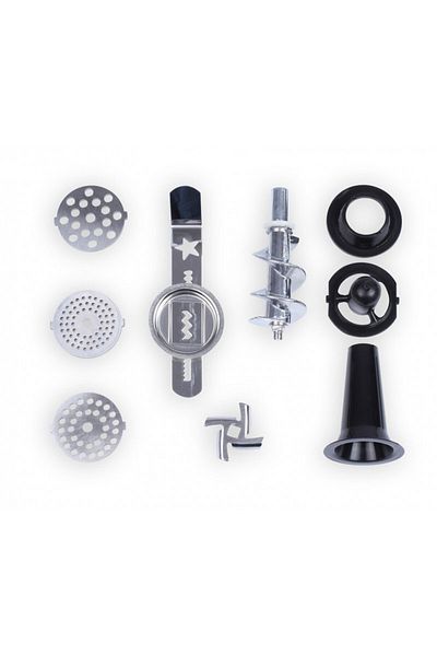 Delta Livoo DOP211 meat grinder, 500W, 3 stainless steel discs, biscuit disc, sausage funnel