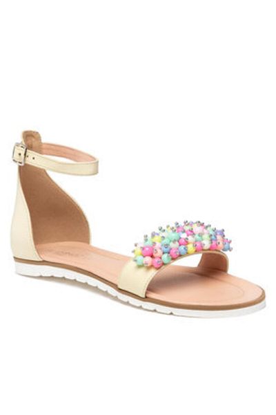 Flamingo women's sandals F05200-N22 yellow