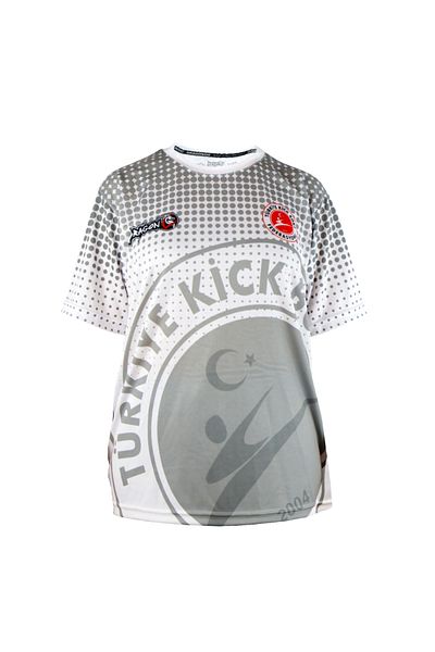 Dragondo Kf2024 Kick Boxing T-Shirt White Kick Boxing Tshirt