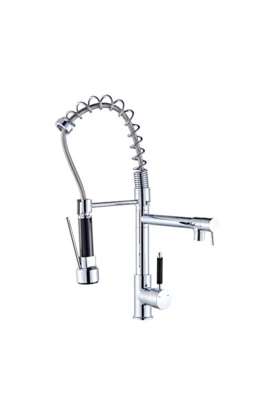 Blackswan Design Baterie chiuveta bucatarie, Blackswan, Tip M115 cu 2 moduri, crom, 48 cm