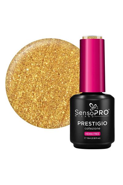 SensoPRO Milano Oja semipermanenta PRESTIGIO SensoPRO Milano - Golden Goddess 15ml