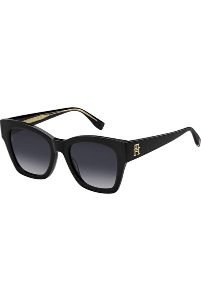 Tommy Hilfiger Ochelari de soare pentru femei TH2156/S 807/9O, Plastic, Negru, 52 mm