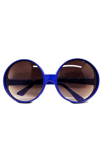 PRATİKOBA Yulak Yeşilçam 80 Li 90 Li Years Party Glasses Retro Blue Color