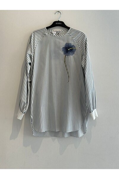 KYR Reglan Kol Pamuklu Bluz Lila