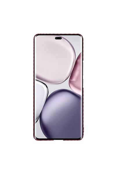 SKYDDAR INNOVATION Case for Honor X9c / Magic7 Lite, carbon texture, Carbonite FiberShell, Red, sticker set