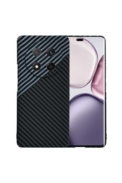 SKYDDAR INNOVATION Case for Honor X9c / Magic7 Lite, carbon texture, Carbonite FiberShell, Gray, sticker set