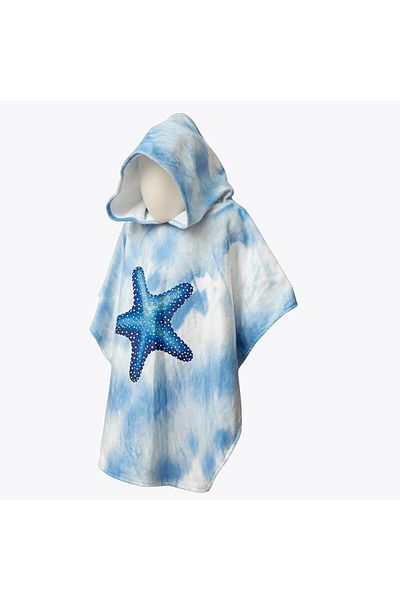 SLIPSTOP Πετσέτα πόντσο με κουκούλα Tyra Cotton Pattern Girls' Poncho Sh 22110070