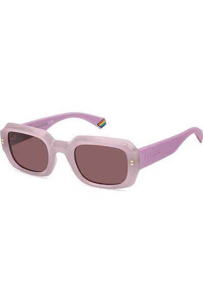 Polaroid Polarized Sunglasses Women Polaroid PLD 6239/S/X 35J/KL, Plastic, Pink, 51 mm