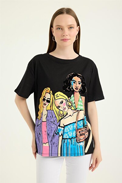 HomeStore Tricou imprimat pentru fete