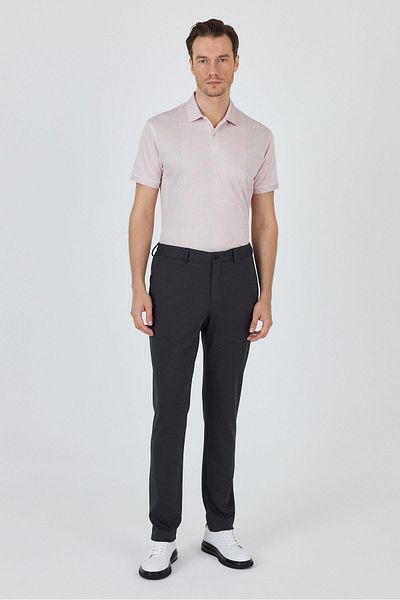 İmza Dark Anthracite Flexible Side Pocket Casual Slim Fit Jogger Trousers 1003250156