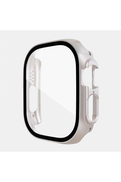 REDz Accessories Glass Case Cover, Apple Watch 49mm, Full Protection, Starlight
