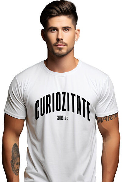 StoryGift Romania Tricou Barbati Cuvantul Curiozitate, Motivational, Self Hel...