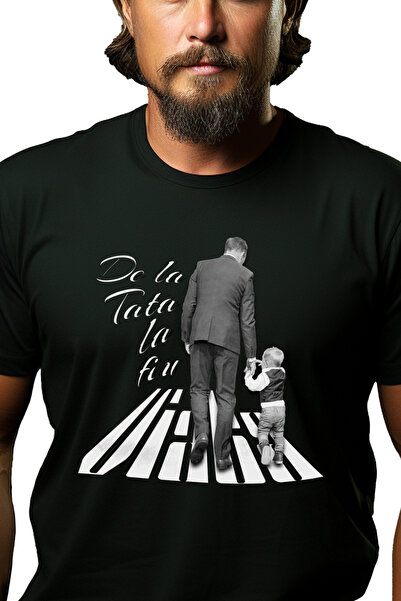 StoryGift Romania Tricou Barbati Ciclul Vietii Om Cu Copil De La Tata La Fiu ...