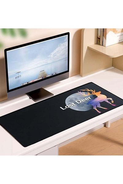 Lost Deer Mousepad Lost Deer, plastic/cauciuc, multicolor, 80 x 30 cm