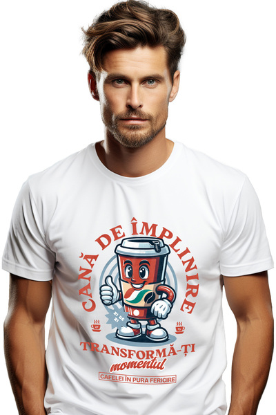 StoryGift Romania Tricou Barbati Cana De Implinire Transforma-ti Momentul In ...