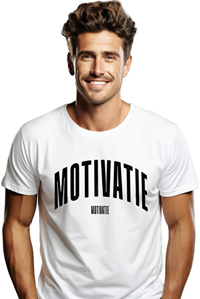 StoryGift Romania Tricou Barbati Cuvantul Motivatie, Motivational, Self Help,...