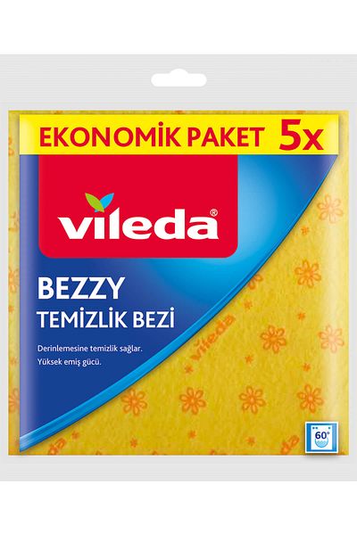 Vileda 5 Pack Bezzy Cleaning Cloth