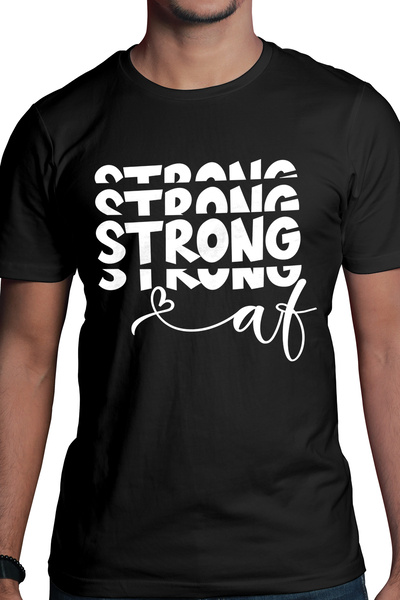 StoryGift Romania Tricou Barbati Cu Inimioara Pentru Persoanele Puternice Car...