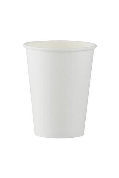 Huhtamaki Cardboard Cup 12 oz 300 ml 50 Pieces - White