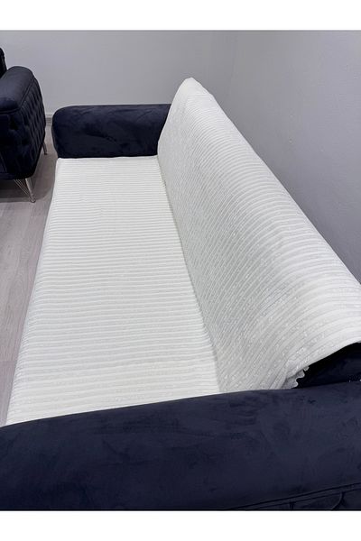 intil Sofa Bed Cover with Sponge Velvet Seat Cover Sofa Cover Non-Slip Base