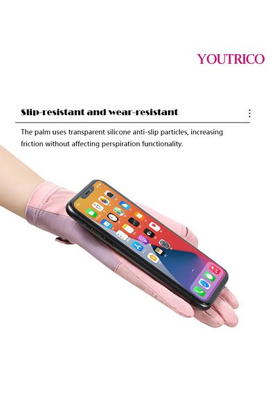 Youtrico Sun Protection Gloves Summer Cycling Fingerless Gloves for Driving