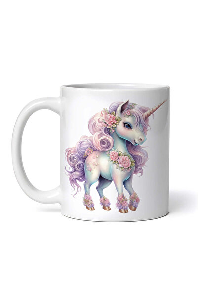 INOVATIX Personalized white mug, Sadie the Unicorn, INOVATIX®. 330ml