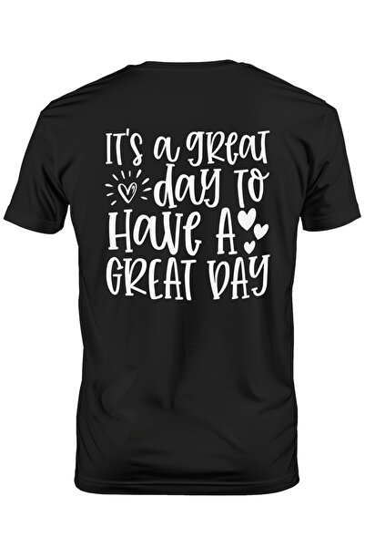StoryGift Romania Tricou Barbati Cu Inimioare Pentru Cei Care Au O Zi Grozava...