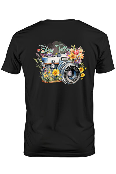 StoryGift Romania Tricou Barbati Cu Mesajul "story Teller", Povestitor, Ilust...