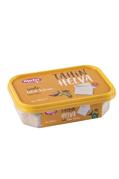 Metin Helva Sade Tahin Helva 700 Gr