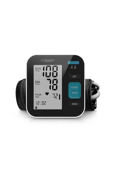 Vitammy Electronic upper arm blood pressure monitor VITAMMY Next 5 Basic, USB plug