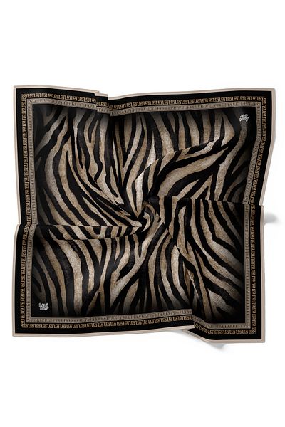 Levidor Φουλάρι με μοτίβο Zebra με αστραφτερό κρύσταλλο