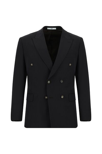 Kiğılı Striped Regular Fit Double Breasted Suit